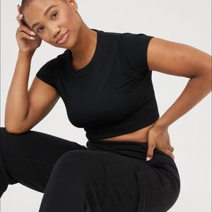 Offline Aerie Sidewalk Seamless Cropped T-Shirt